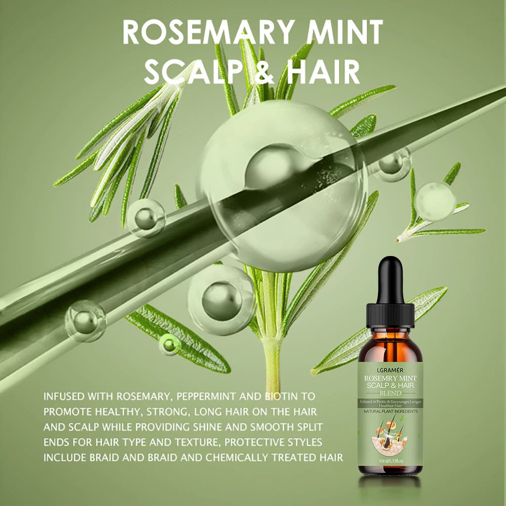 Revitalizing Rosemary Mint Hair Oil™