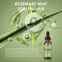Revitalizing Rosemary Mint Hair Oil™