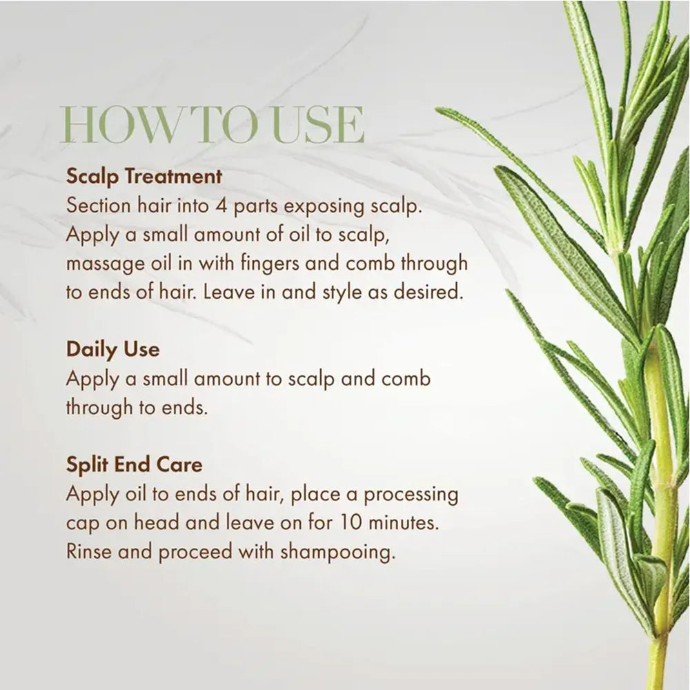 Revitalizing Rosemary Mint Hair Oil™